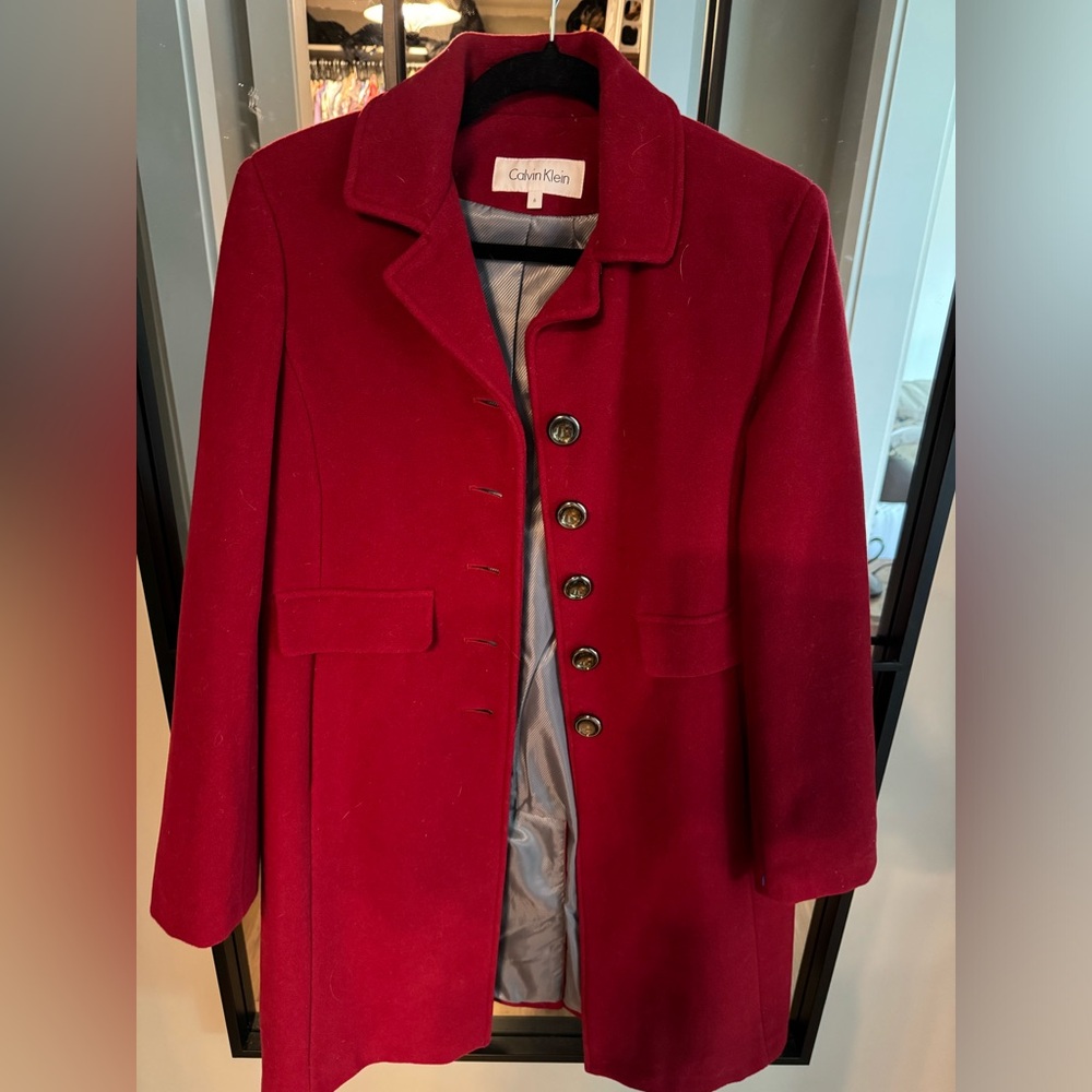 Calvin Klein Wool Peacoat Size 6 Women’s